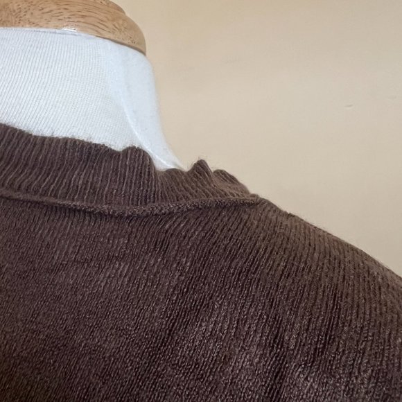 New York & Company brown tunic sweater - Picture 6 of 10